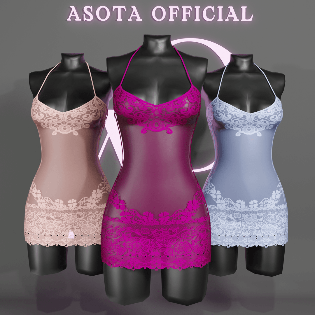 Кружевное латье Ivana Short Dress